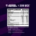JACKED FACTORY X JOHN WICK - WICKED PRE- WORKOUT 40 SERVINGS - Image 4