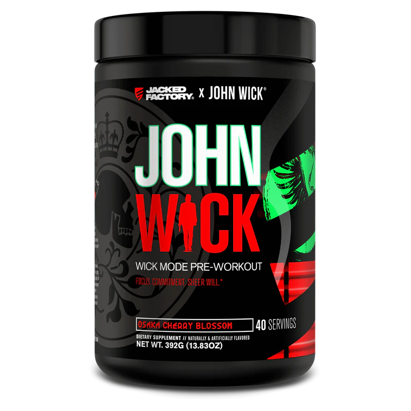 JACKED FACTORY X JOHN WICK - WICKED PRE- WORKOUT 40 SERVINGS