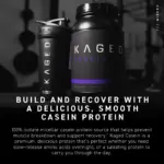 KAGED MICELLAR CASEIN ISOLATE SLOW DIGESTING PROTEIN 2LBS - Image 7