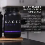 KAGED MICELLAR CASEIN ISOLATE SLOW DIGESTING PROTEIN 2LBS - Image 3