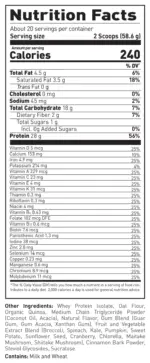 KAGED CLEAN MEAL 20 SERVINGS - Image 2