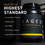 KAGED WHEY PROTEIN ISOLATE 3LBS - Image 4