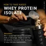 KAGED WHEY PROTEIN ISOLATE 3LBS - Image 3