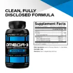 KAGED MUSCLE OMEGA-3 3000MG 60 S0FTGELS - Image 2