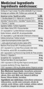 MAMMOTH SHOCK PRE-WORKOUT 40 SERVINGS - Image 2