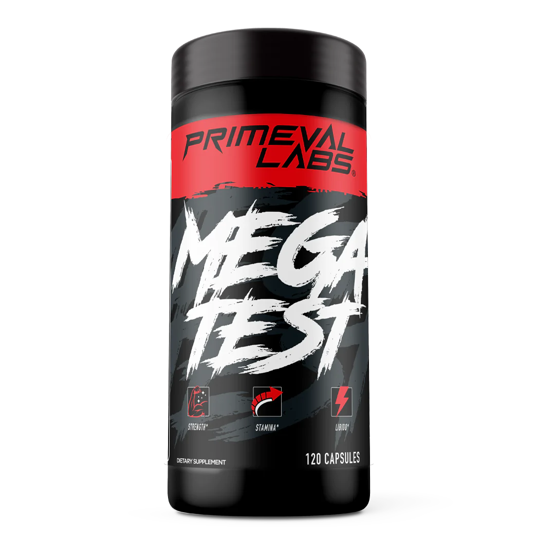 PRIMEVAL LABS MEGA TEST 120 CAPSULES