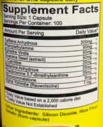 METHYLZENE FAT BURNER / EPHEDRA 100 CAPSULES - Image 2