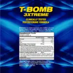MHP T-BOMB 3XTREME TESTOSTERONE BOOSTER 168 CAPSULES - Image 2