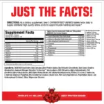 MUSCLE MEDS CARNIVORE BEEF AMINO 300 TABLETS - Image 2