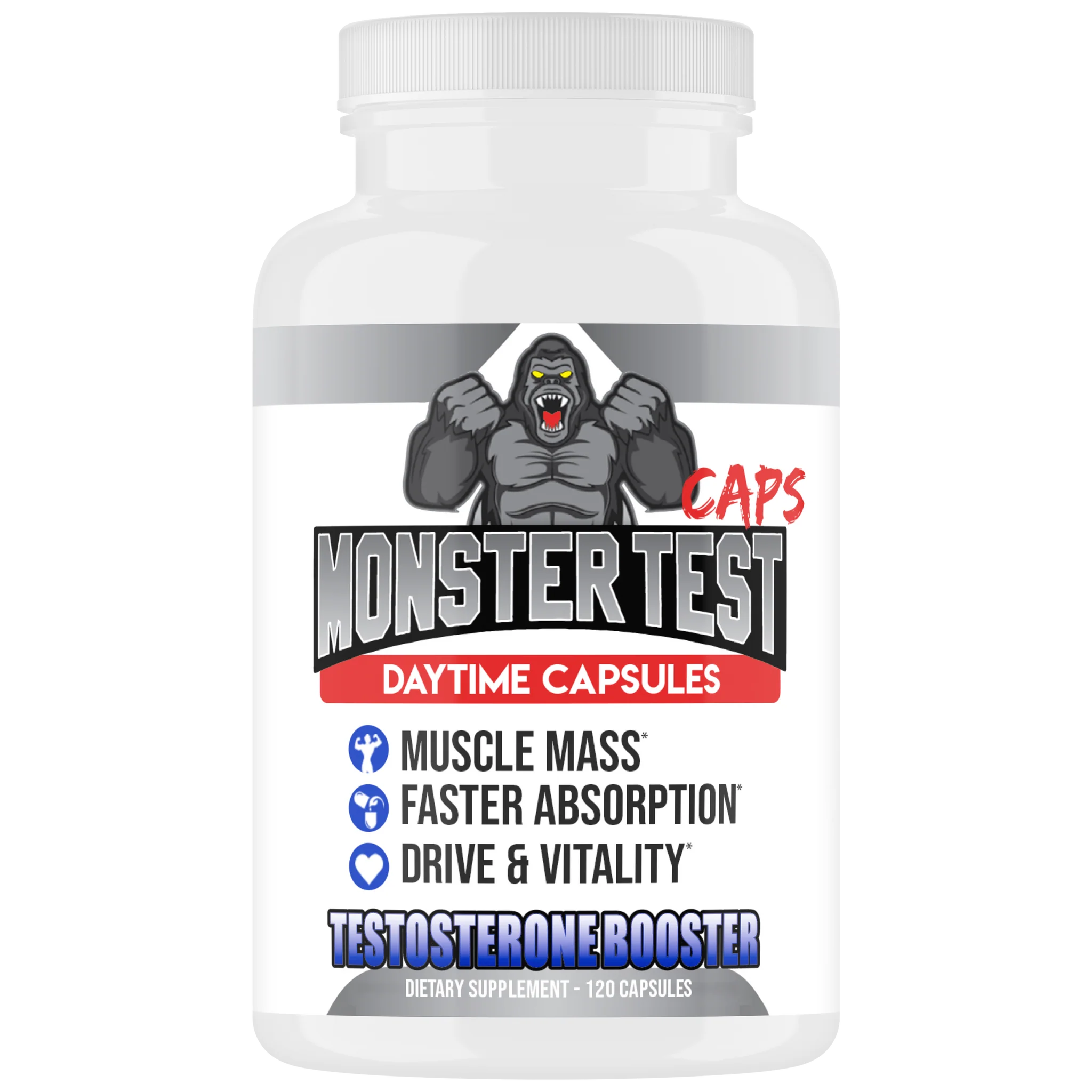 MONSTER-TEST1.webp ANGRY SUPPS MONSTER TEST DAY TIME CAPSULES 120 CAPSULES - Image 1