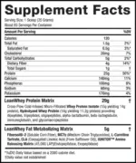 MUSCLESPORT LEAN WHEY ISO HYDRO™ GOURMET PROTEIN - 5LBS - Image 2