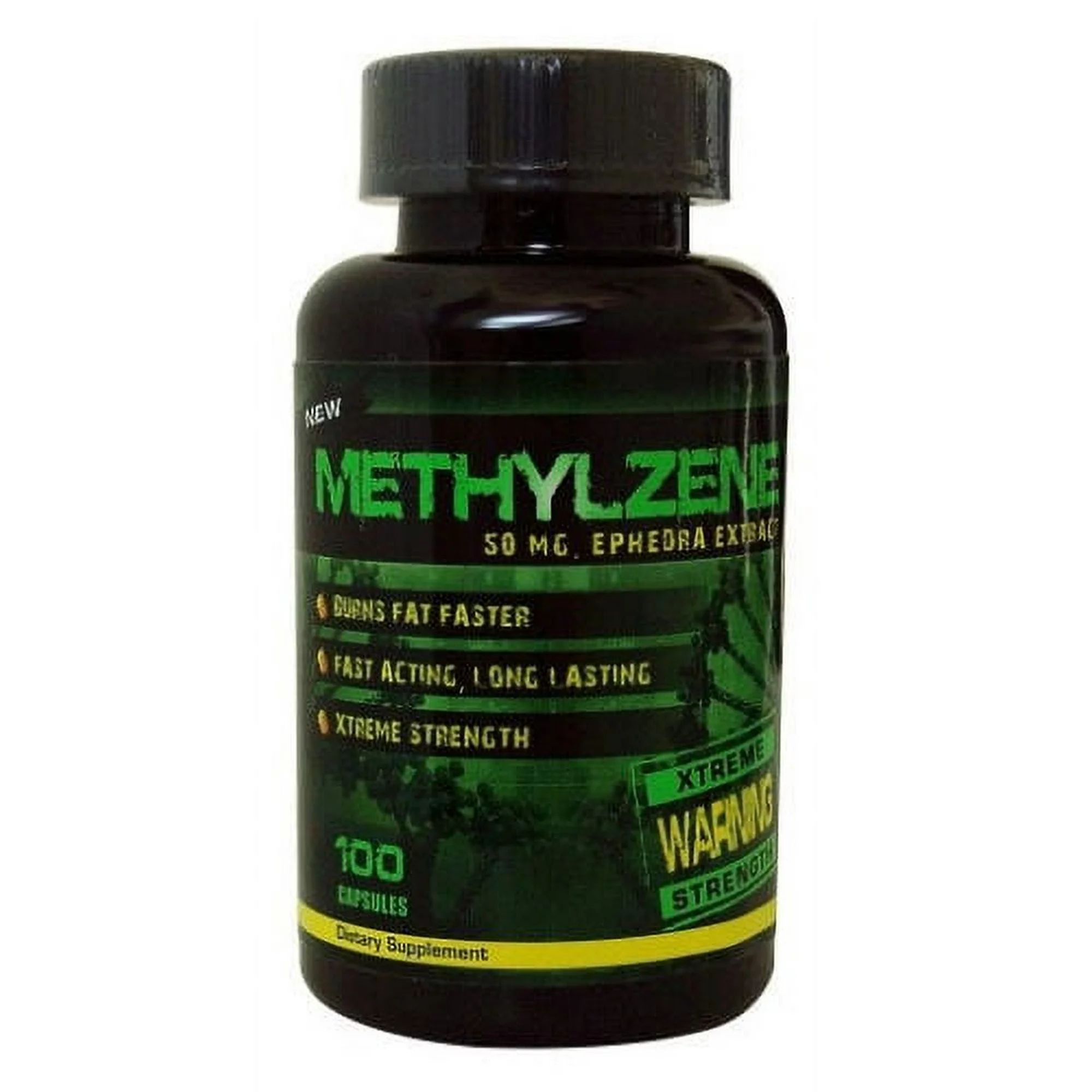 Methylzene1.webp METHYLZENE FAT BURNER / EPHEDRA 100 CAPSULES - Image 1