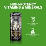 Muscletech Essential Series Platinum Multi Vitamin (18 Vitamins & Minerals, 865mg Amino Support) - 90 Tabs