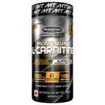 MuscleTech Platinum Carnitine, 180 capsules, Unflavoured