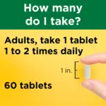 Nature Made Calcium 600 Mg With Vitamin D3 60 Tablets - Image 3