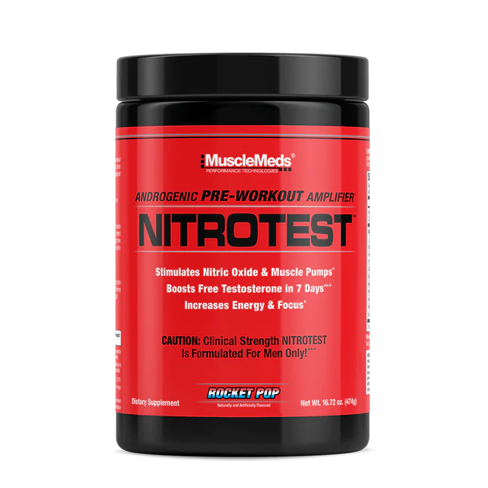 MUSCLEMEDS NITROTEST PRE WORKOUT 30 SERVINGS