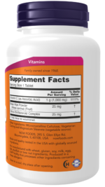 NOW FOODS C-1000 250 TABLETS - Image 2