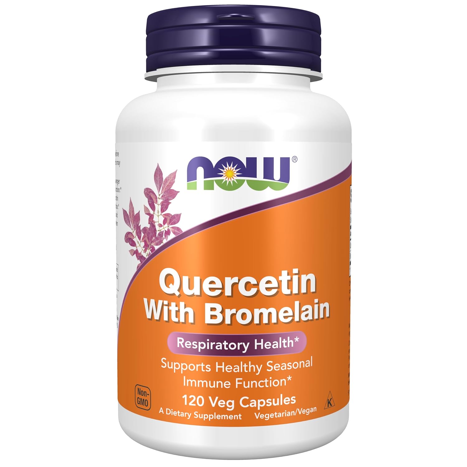 NOW FOODS QUERCETIN WITH BROMELAIN 120 VEG CAPSULES