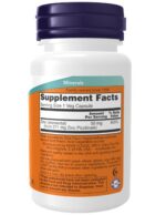 NOW FOODS ZINC PICOLINATE 50MG 60 VEG CAPSULES - Image 2
