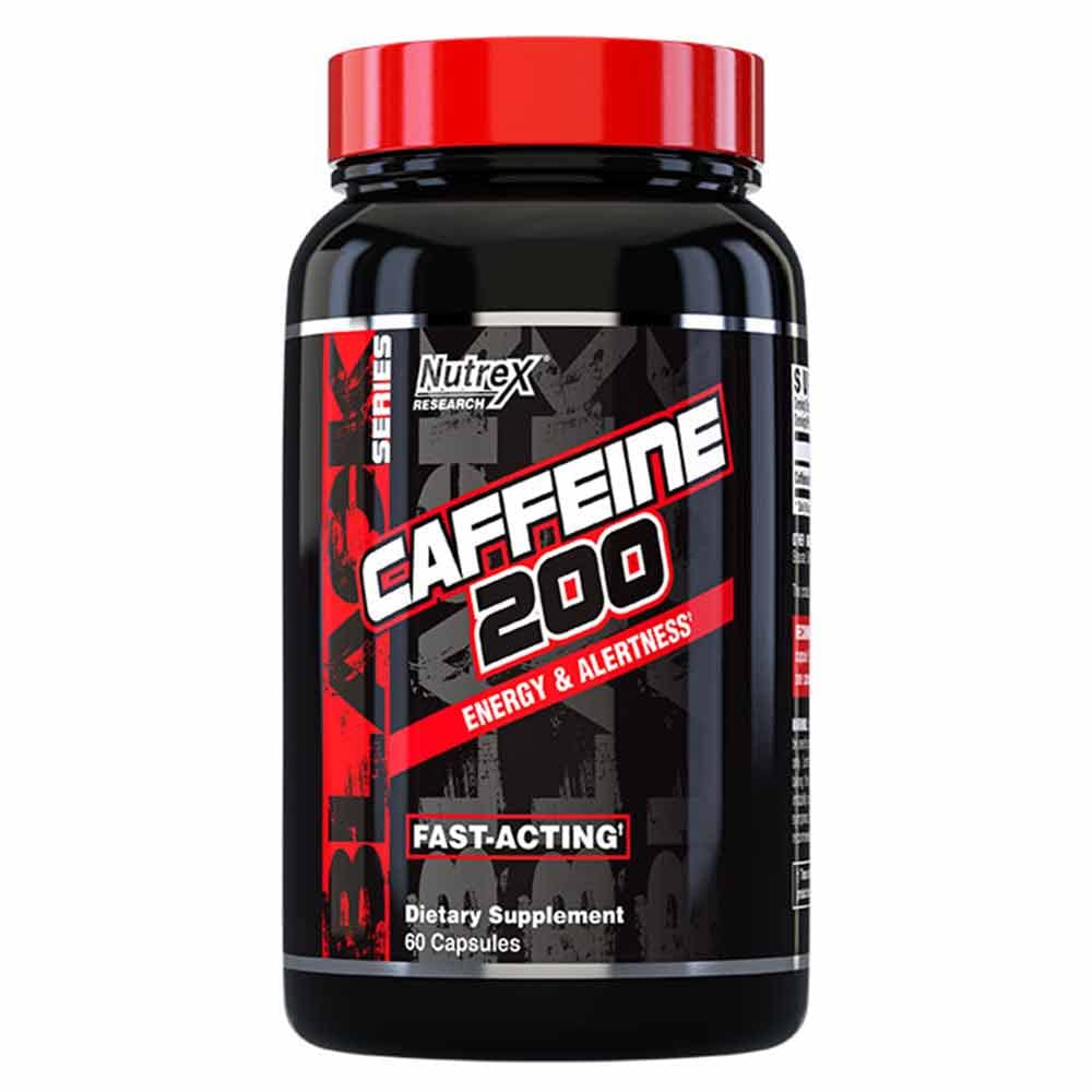 NUTREX RESEARCH CAFFEINE 200MG 60 CAPSULES