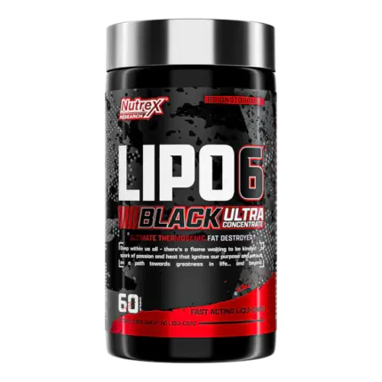 NUTREX RESEARCH LIPO6 BLACK ULTRA CONCENTRATE 60 CAPASULES
