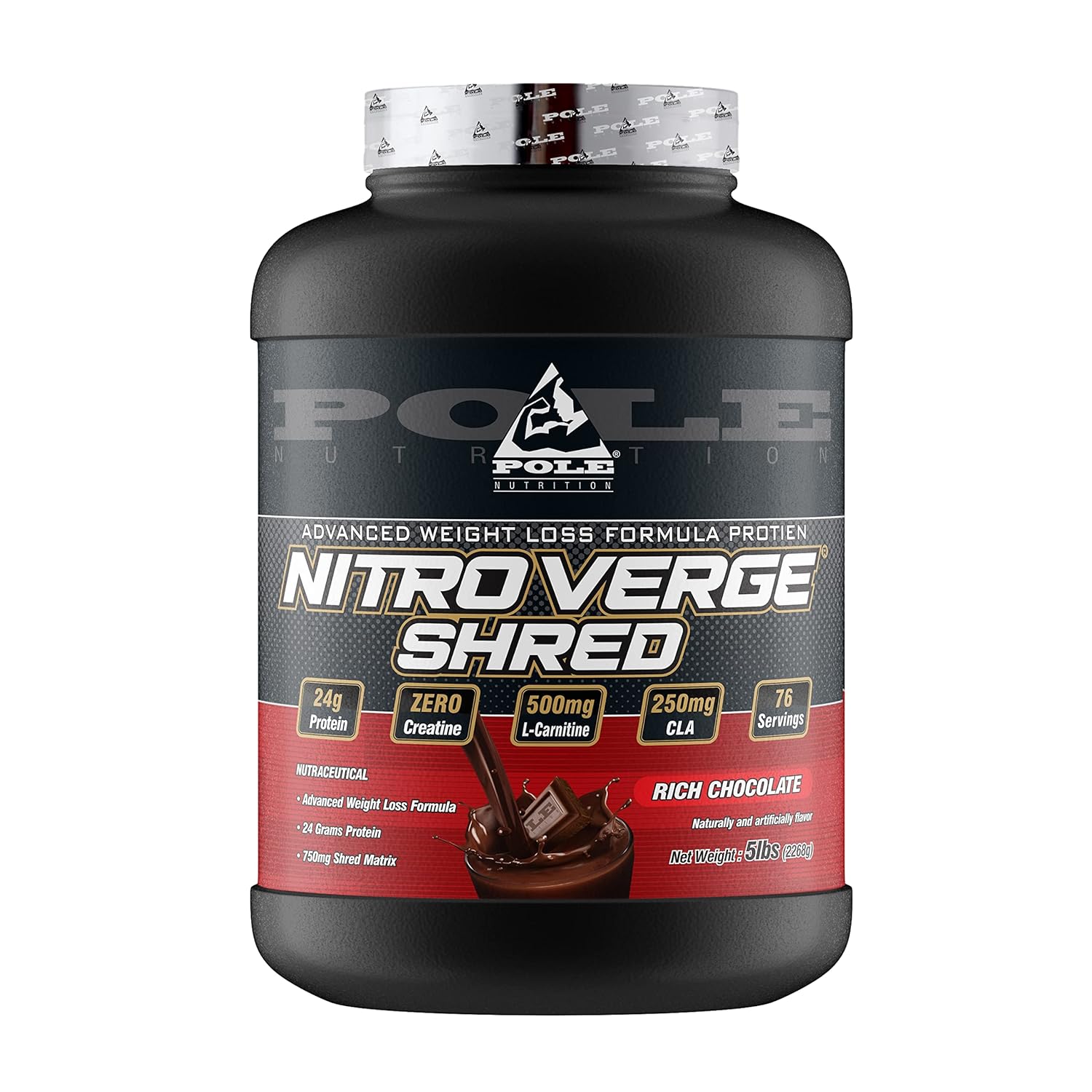 POLE NUTRITION NITROVERGE SHRED 5LBS 76 SERVINGS