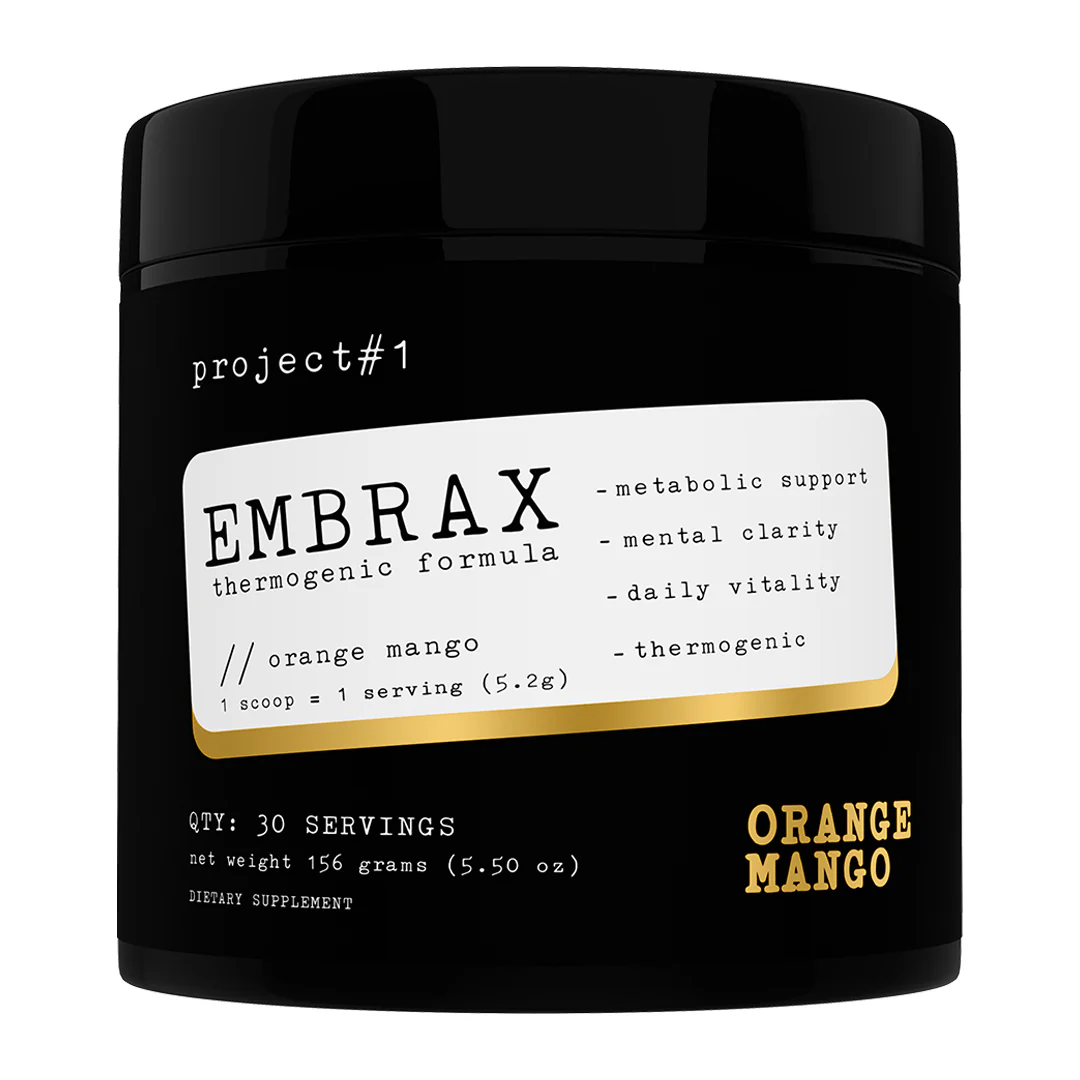 PROJECT1 NUTRITION EMBRAX PRE THERMOGENIC FAT BURNER 30 SERVINGS