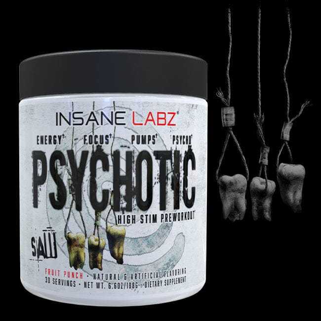 INSANE LABZ PSYCHOTIC SAW PRE WORKOUT 30 SERVINGS