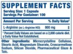 RONNIE COLEMAN SIGNATURE SERIES L ARGININE 100 CAPSULES - Image 2
