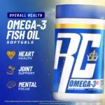 RONNIE COLEMAN OMEGA-3 XS FISH OIL 120 SOFTGELS - Image 3