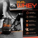 RIVAL NUTRITION WHEY PROTEIN 5LBS 70 SERVINGS - Image 4