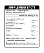 FREEDOM FORMULATION ROWDY PREWORKOUT 30 SERVING - Image 3