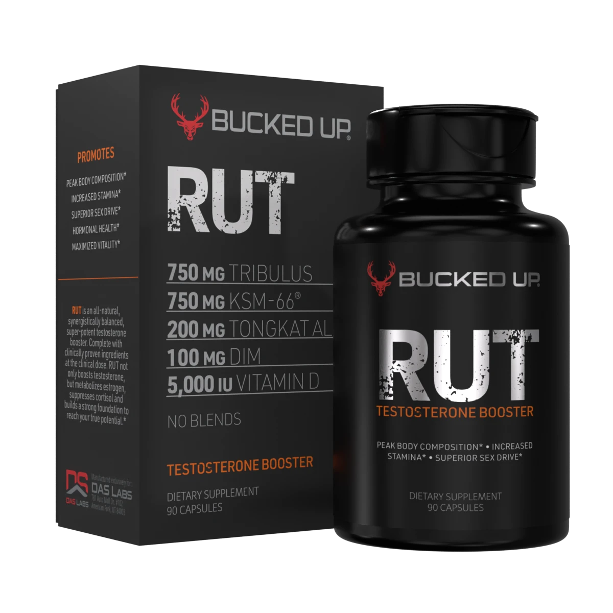 RUT-TEST.webp BUCKED UP RUT TESTBOOSTER 90 CAPSULES - Image 1