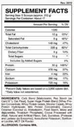 EVOGEN SUPER HUGE MASS GAINER 12 LB - Image 2