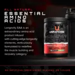 UNMATCHED SUPPS LONGEVITY EAA (ESSENTIAL AMINO ACIDS) 30 SERVINGS - Image 4
