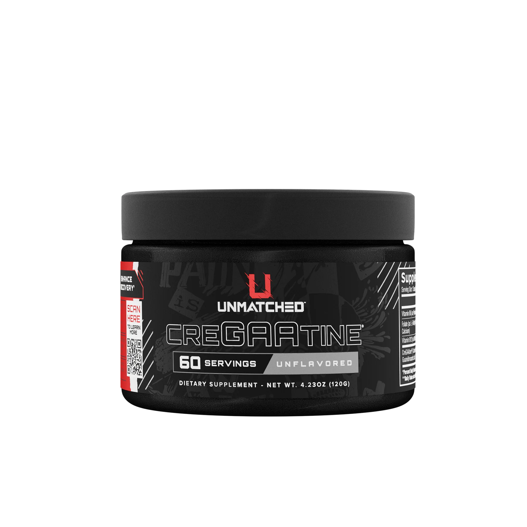 UNMATCHED SUPPS CREGAATINE 60 SERVINGS