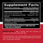 UNMATCHED SUPPS CREGAATINE 60 SERVINGS - Image 2