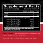 UNMATCHED SUPPS IMMUNO-IGG 30 SERVINGS - Image 2