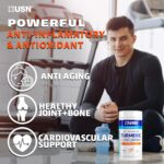 USN HIGH ABSORPTION TURMERIC CURCUMIN+ 60 CAPSULES - Image 4