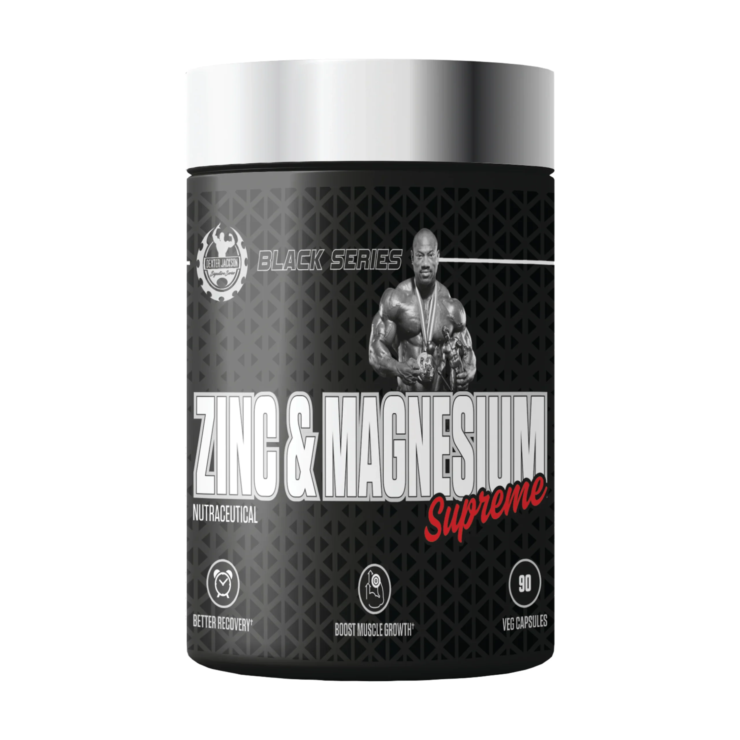 DEXTER JACKSON BLACK SERIES ZINC MAGNESIUM 90 VEG CAPSULES