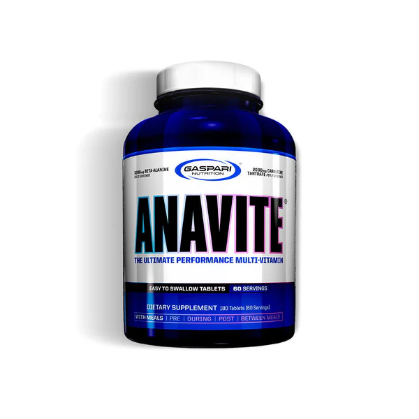 GASPARI NUTRITION ANAVITE MULTIVITAMIN 180 TABLETS (IMPORTED)