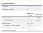 Now Foods Astragalus 500 mg 100 Veg Capsules - Image 3