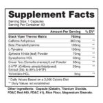DRAGOM PHARMA BLACK VIPER 90 CAPSULES - Image 2