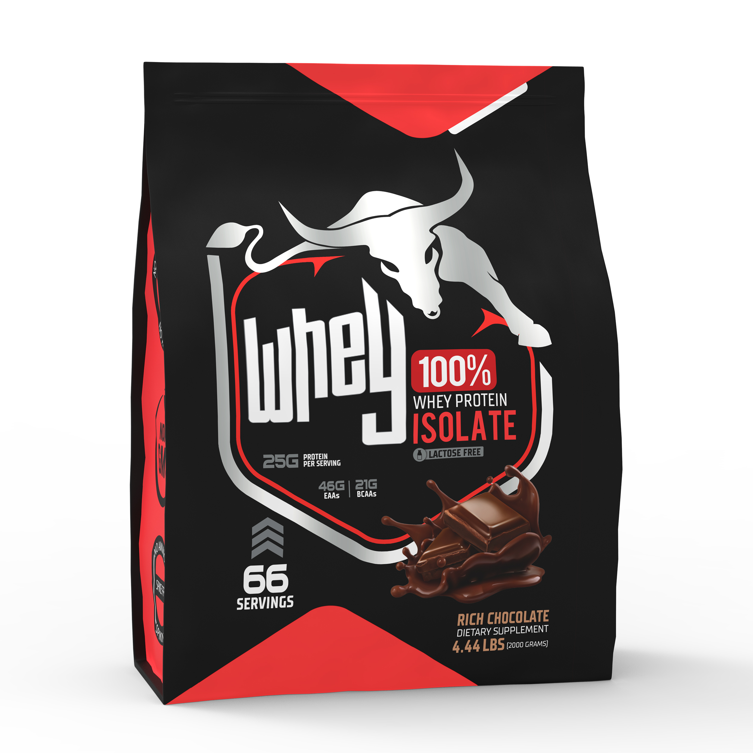 BULLPHARM WHEY PROTEIN ISOLATE 4.44 LBS
