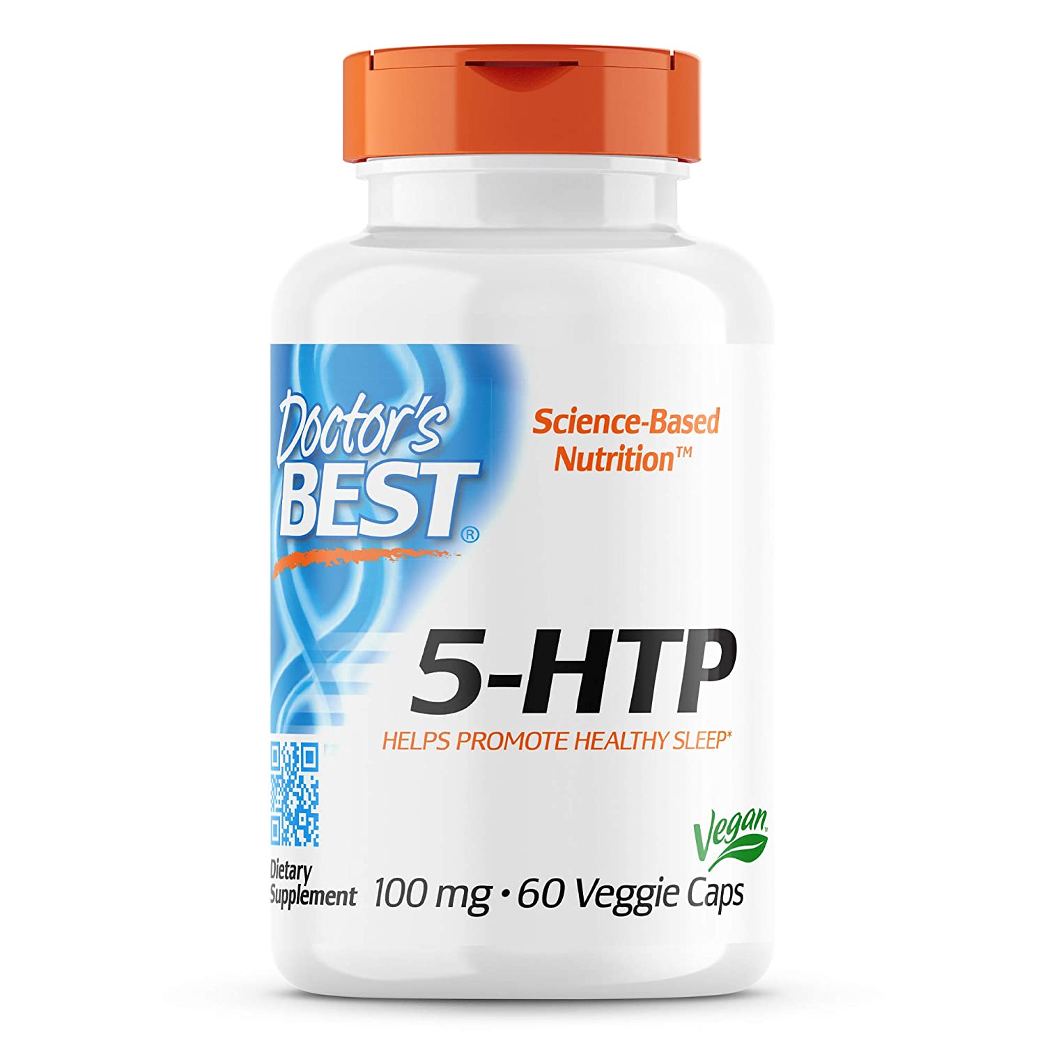 Doctor's Best 5-HTP, 100 mg, 60 Veggie Caps