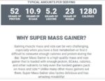 DYMATIZE SUPER MASS GAINER 12 LB - Image 2
