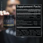 KAGED - FERODROX TESTOSTERONE  SUPPORT MATRIX -  60 VEGGIE CAPSULES - Image 3