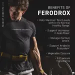 KAGED - FERODROX TESTOSTERONE  SUPPORT MATRIX -  60 VEGGIE CAPSULES - Image 2
