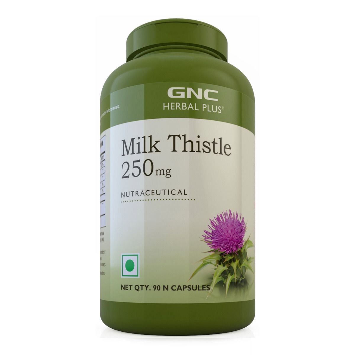 GNC Herbal Plus Milk Thistle 250 mg - 90 Capsules