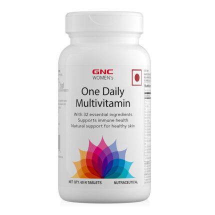GNC Women's One Daily Multivitamin - Supports Immune Health and Healthy Skin - 60 Tablets